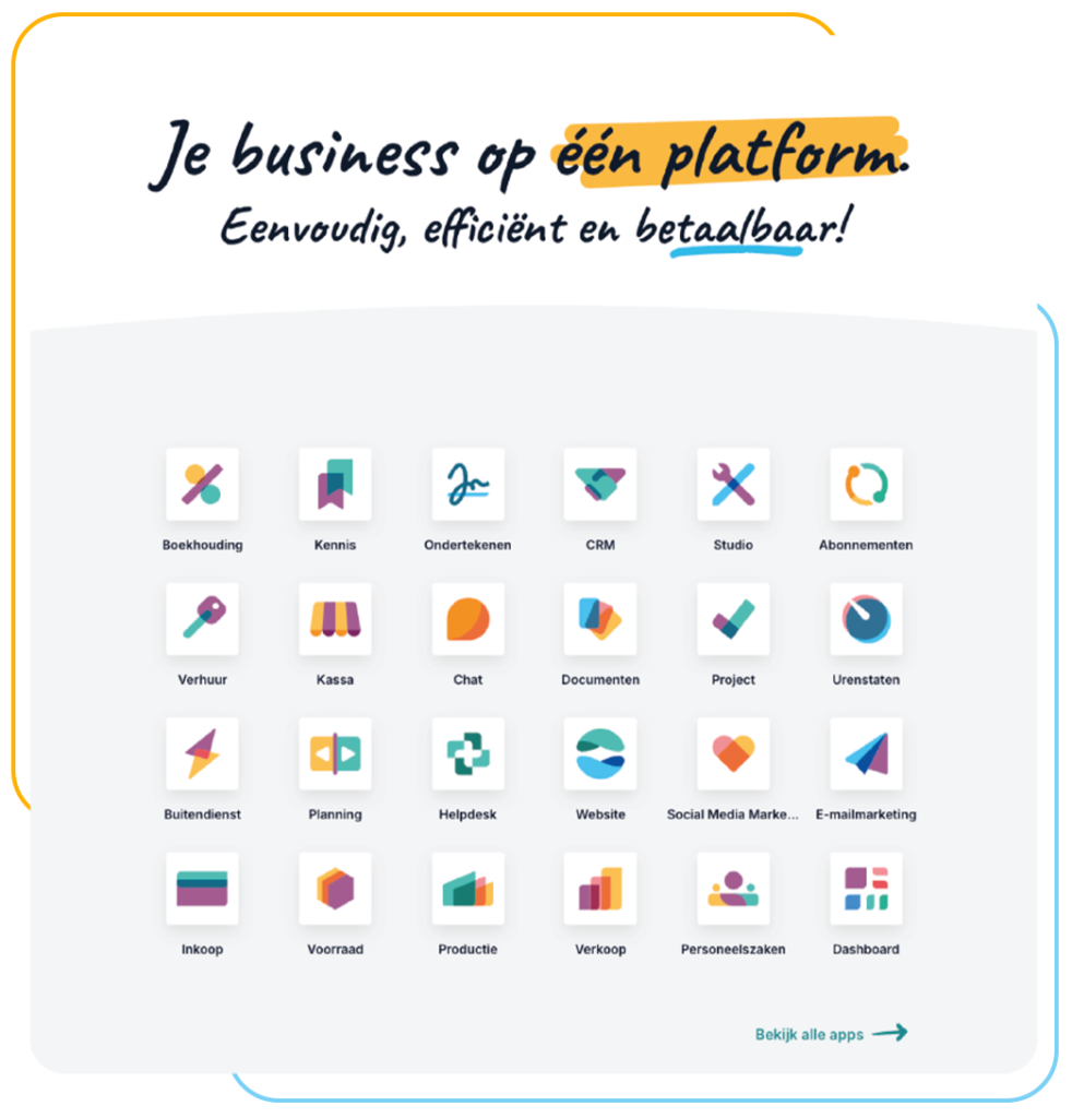 Mijn administratie digitaal Odoo